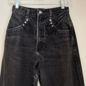 Rockies Vintage Women's Bareback Black Jeans Tag Size 29/9 Best For Sz 25 Waist